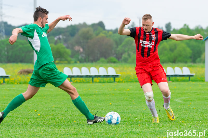 LKS Łęki Strzyżowskie - Wisłoka Błażkowa 2:2