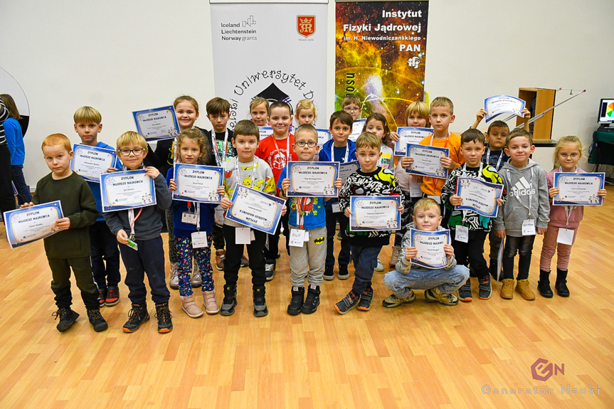 Mali studenci z Jasła w Krakowie