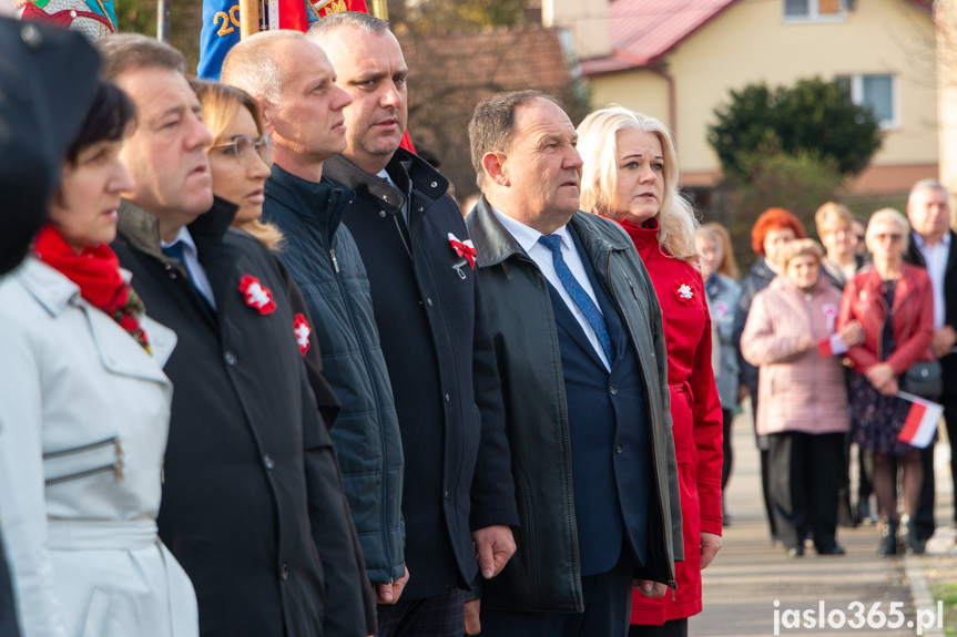 Marsz Niepodległościowy w Osieku Jasielskim