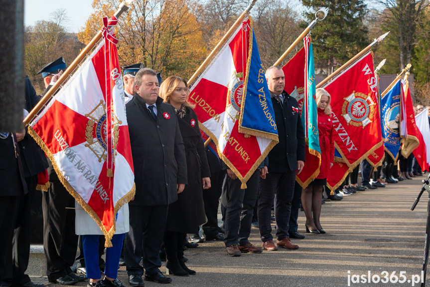 Marsz Niepodległościowy w Osieku Jasielskim