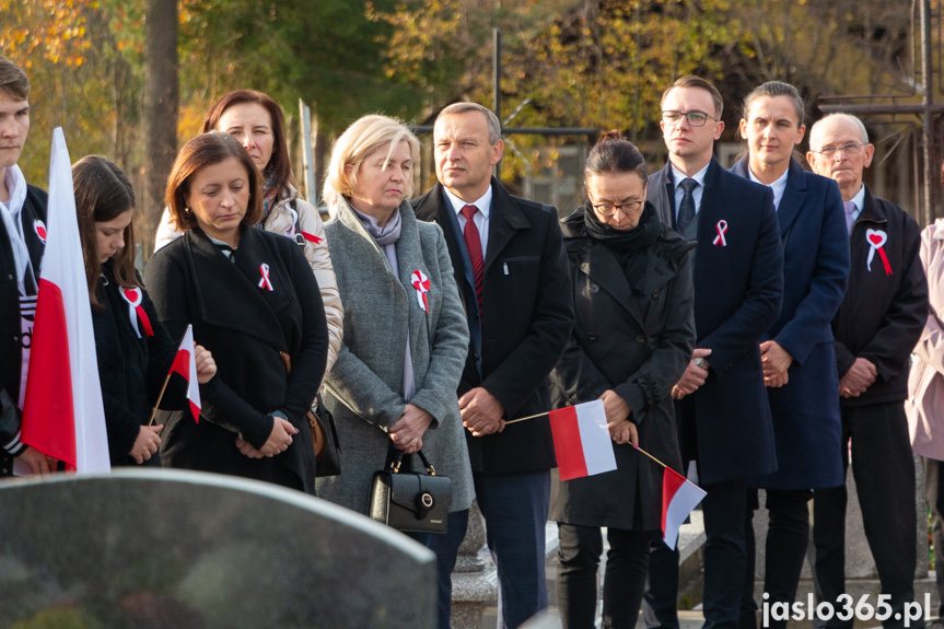 Marsz Niepodległościowy w Osieku Jasielskim