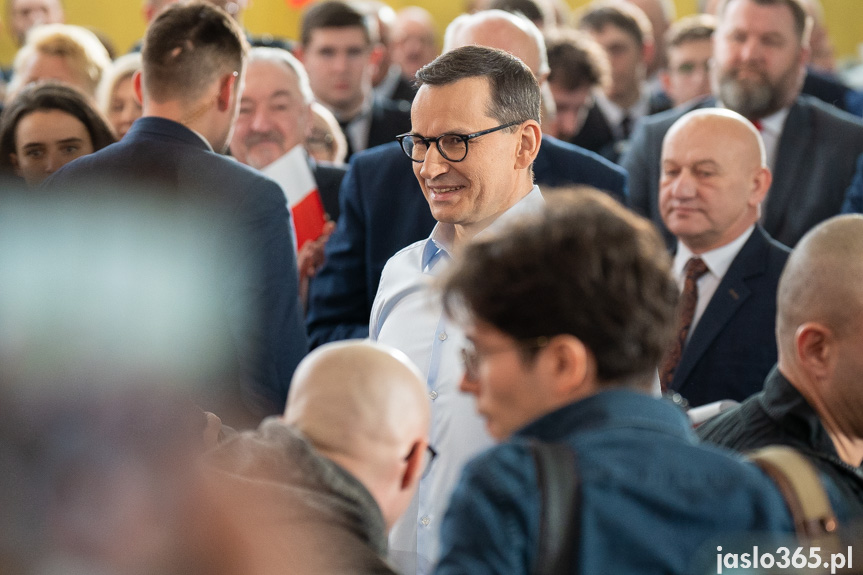 Mateusz Morawiecki w Jaśle