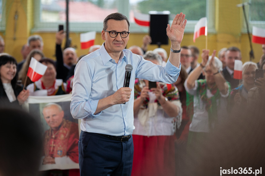 Mateusz Morawiecki w Jaśle