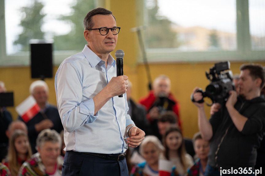 Mateusz Morawiecki w Jaśle