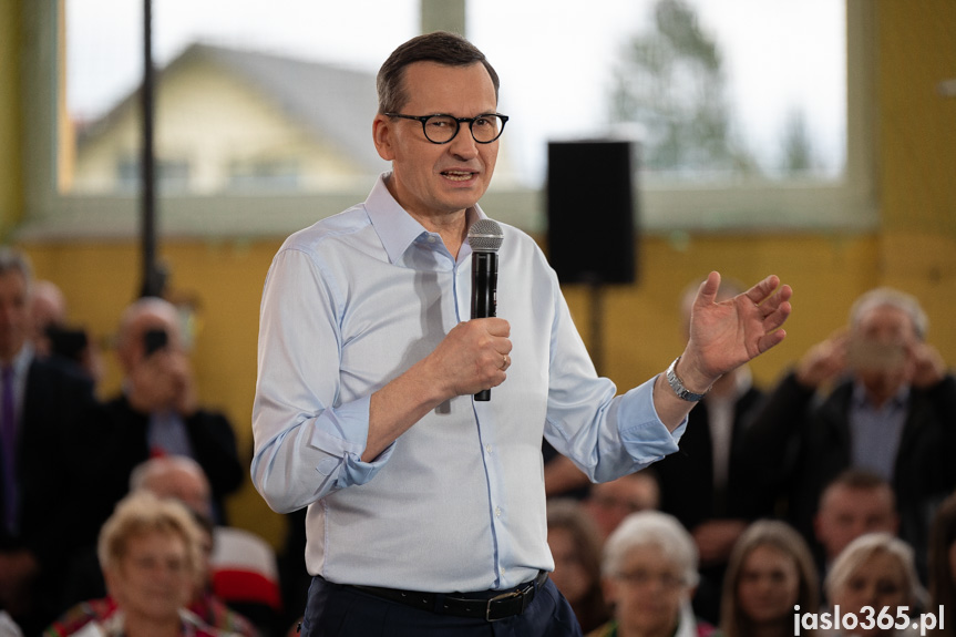 Mateusz Morawiecki w Jaśle