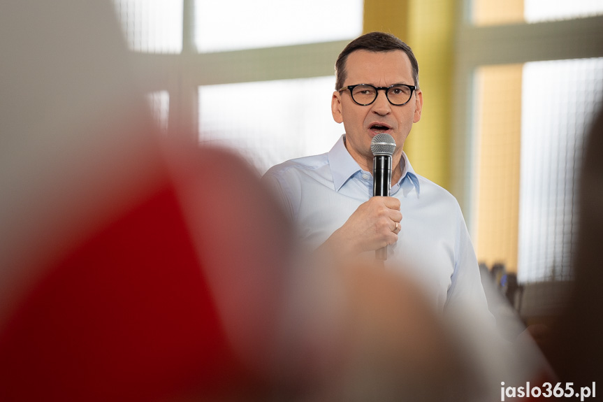 Mateusz Morawiecki w Jaśle