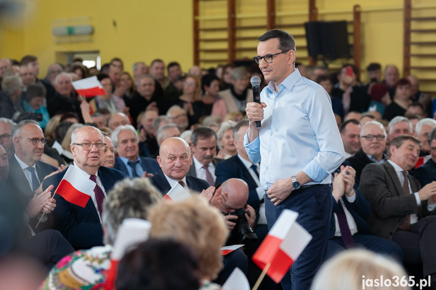 Mateusz Morawiecki w Jaśle