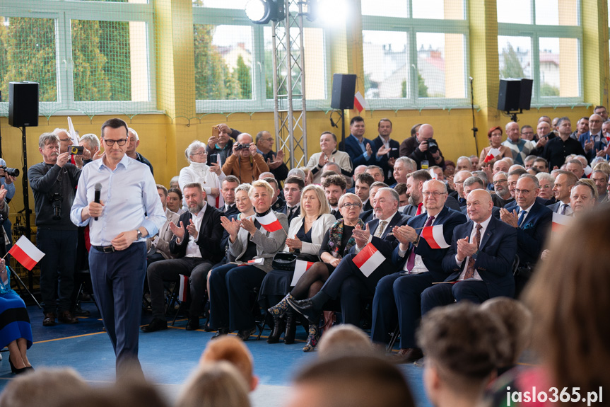 Mateusz Morawiecki w Jaśle
