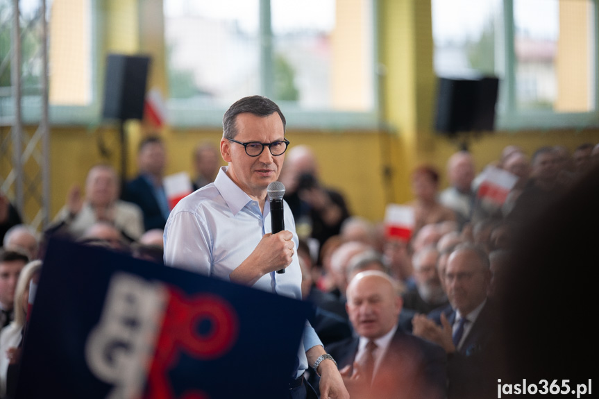Mateusz Morawiecki w Jaśle