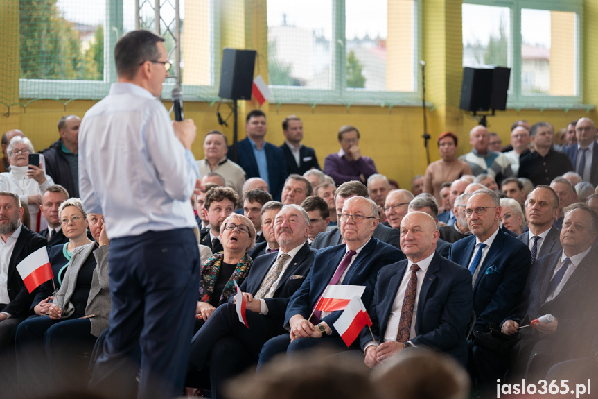 Mateusz Morawiecki w Jaśle