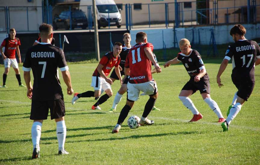 Mecz IV ligi podkarpackiej Czarni 1910 Jasło - Głogovia Głogów Małopolski 3-0