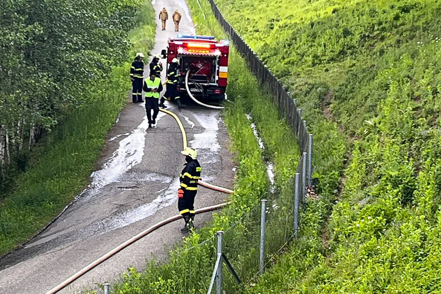 Międzynarodowe ćwiczenia strażaków w Trzcinicy