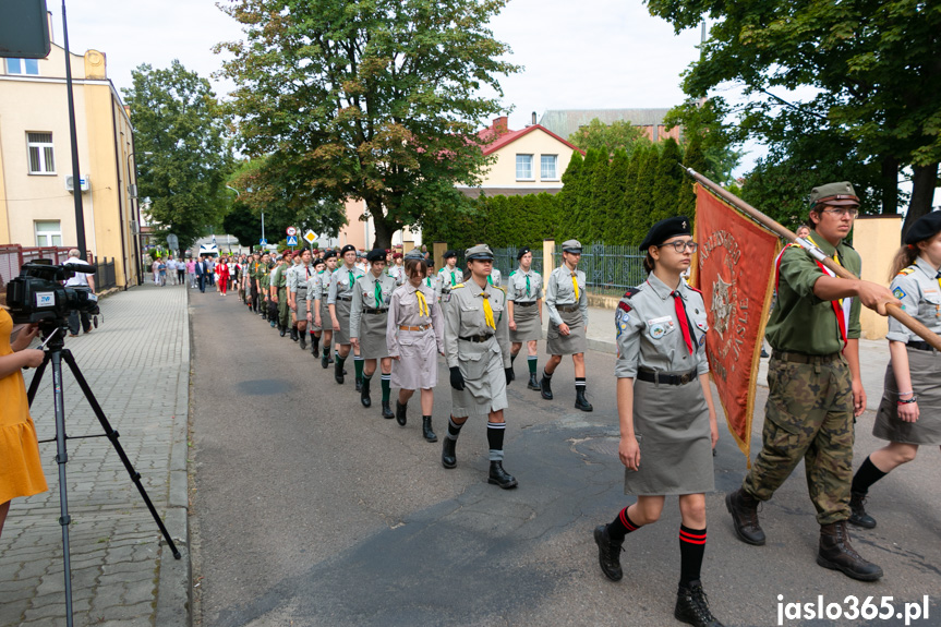 Miejskie obchody akcji "Pensjonat" w Jaśle