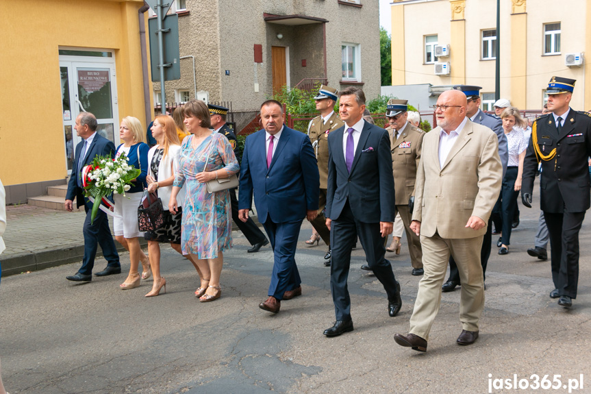 Miejskie obchody akcji "Pensjonat" w Jaśle