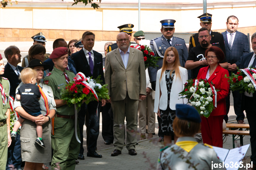 Miejskie obchody akcji "Pensjonat" w Jaśle