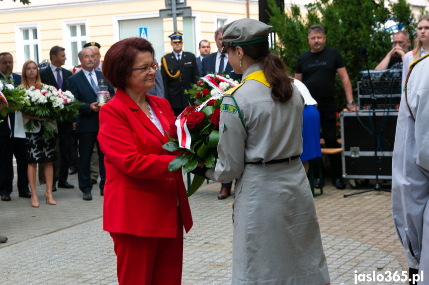 Miejskie obchody akcji "Pensjonat" w Jaśle