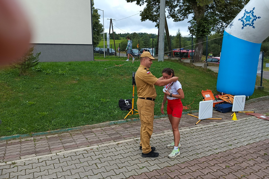 Mistrzostwa strażaków w biegu górskim w Ożennej