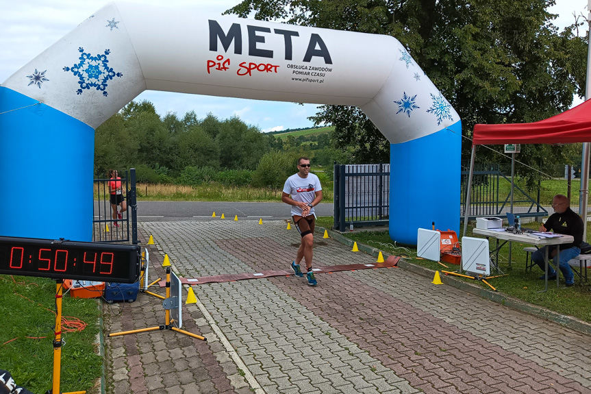 Mistrzostwa strażaków w biegu górskim w Ożennej