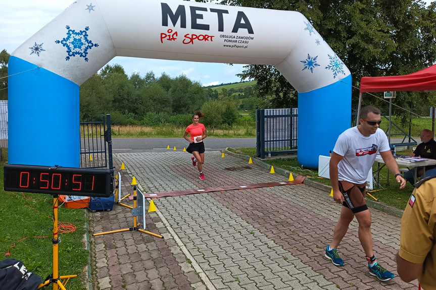 Mistrzostwa strażaków w biegu górskim w Ożennej