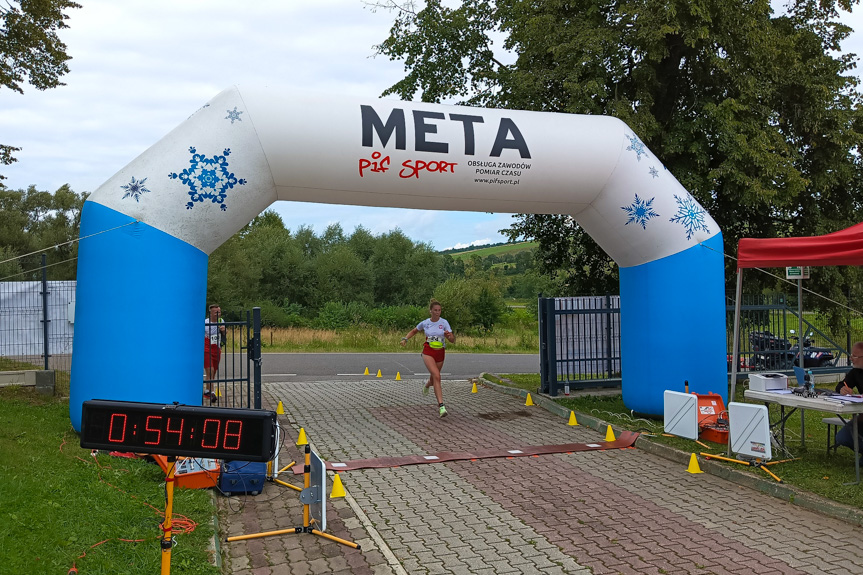 Mistrzostwa strażaków w biegu górskim w Ożennej