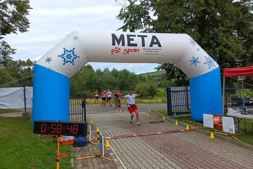 Mistrzostwa strażaków w biegu górskim w Ożennej