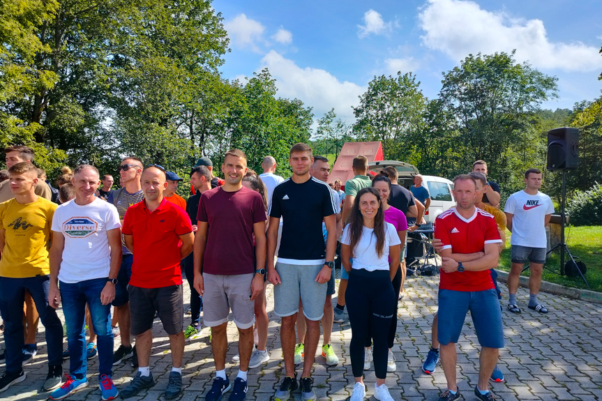 Mistrzostwa strażaków w biegu górskim w Ożennej