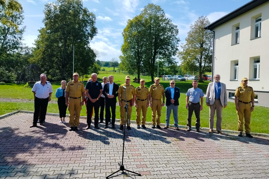 Mistrzostwa strażaków w biegu górskim w Ożennej