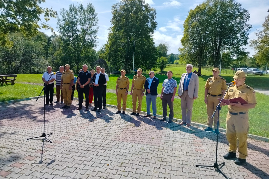 Mistrzostwa strażaków w biegu górskim w Ożennej