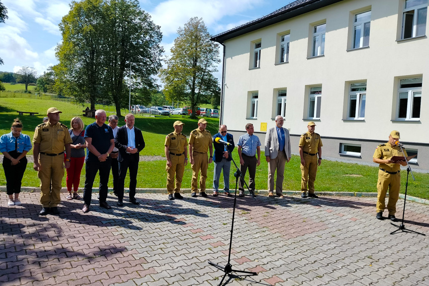 Mistrzostwa strażaków w biegu górskim w Ożennej