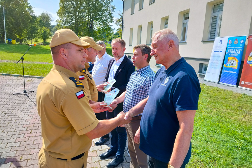 Mistrzostwa strażaków w biegu górskim w Ożennej