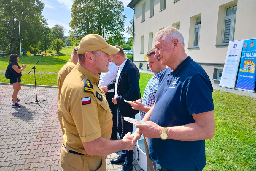 Mistrzostwa strażaków w biegu górskim w Ożennej