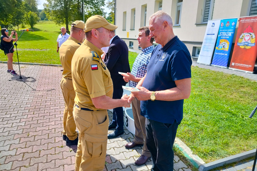 Mistrzostwa strażaków w biegu górskim w Ożennej