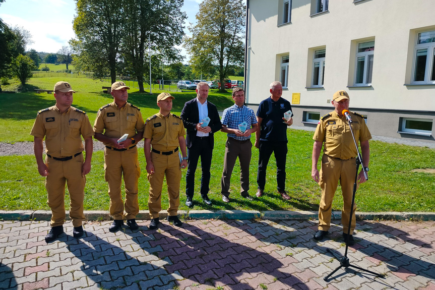Mistrzostwa strażaków w biegu górskim w Ożennej