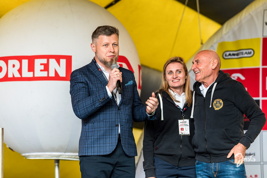 Orlen Wyścig Narodów - meta w Jaśle