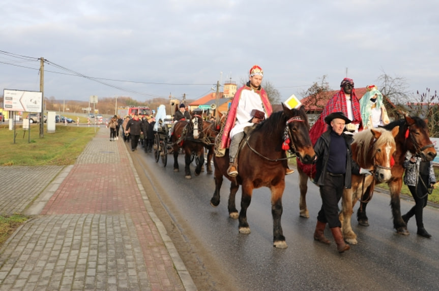 Orszak Trzech Króli w Osieku Jasielskim