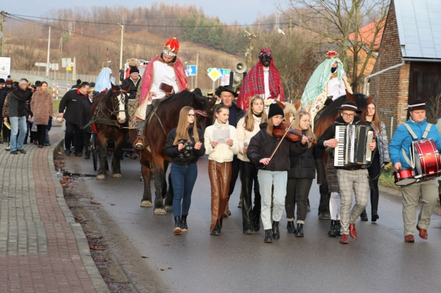 Orszak Trzech Króli w Osieku Jasielskim