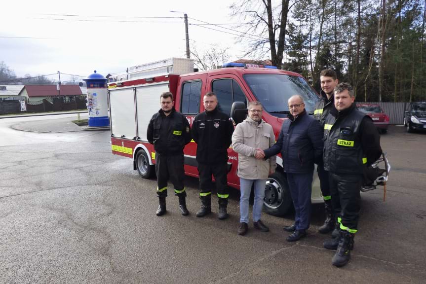 OSP Przysieki przywitało nowy wóz