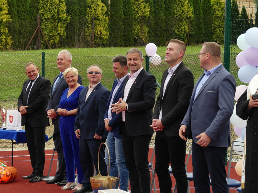 Otwarcie boiska przy SP w Lisowie
