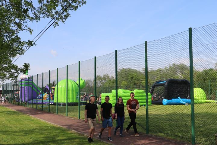 Otwarcie domu ludowego w Załężu