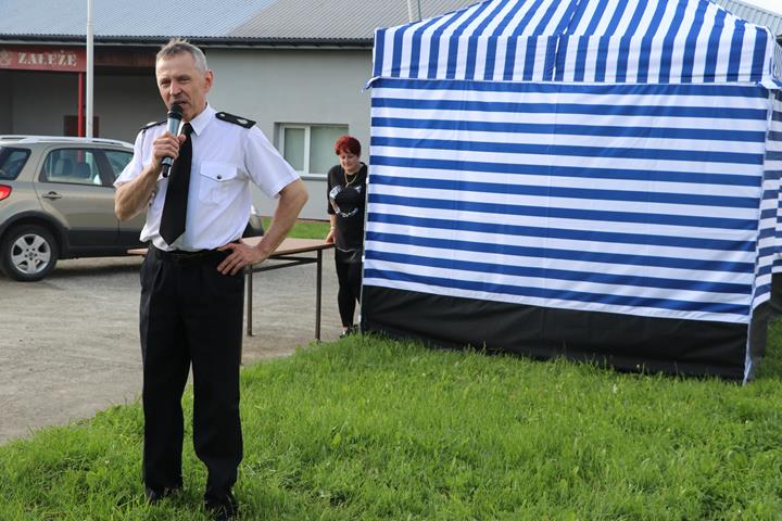Otwarcie domu ludowego w Załężu