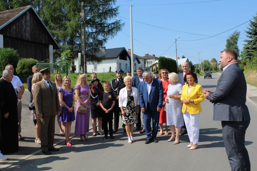 Otwarcie drogi w Dąbrówce