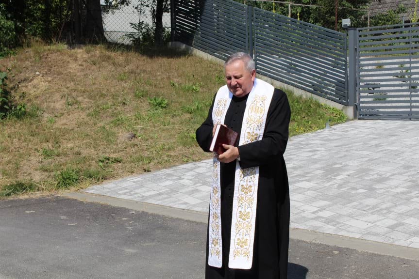 Otwarcie drogi w Dąbrówce