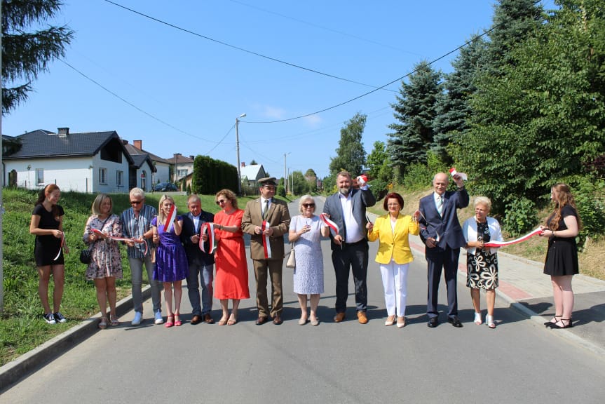 Otwarcie drogi w Dąbrówce