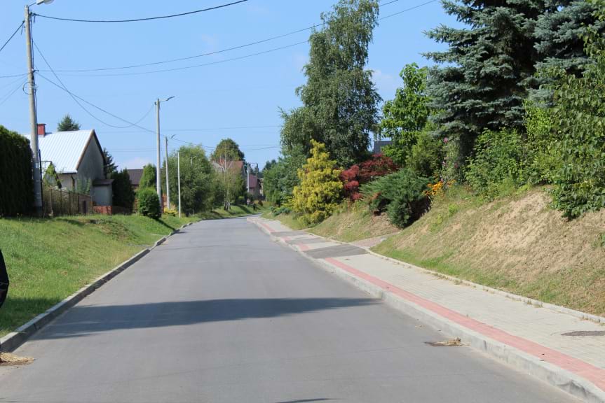 Otwarcie drogi w Dąbrówce