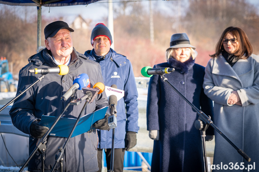 Otwarcie mostu w Jaśle