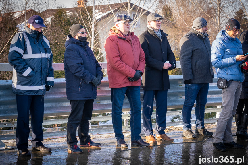 Otwarcie mostu w Jaśle