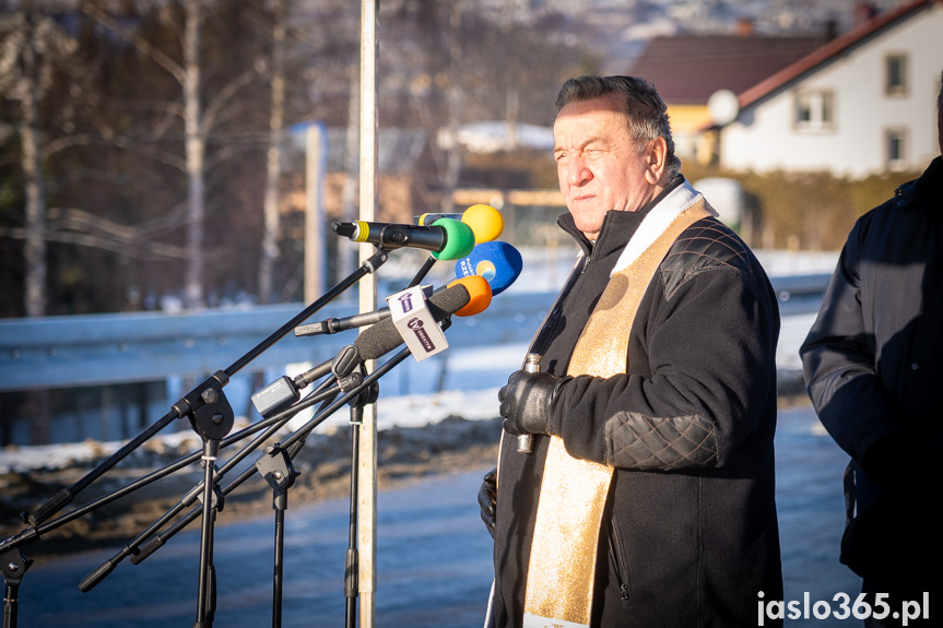 Otwarcie mostu w Jaśle