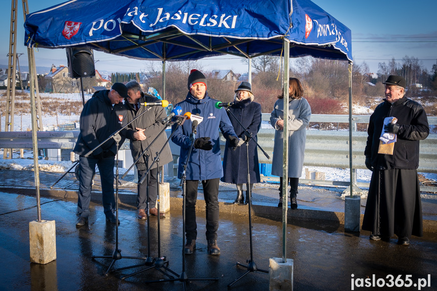 Otwarcie mostu w Jaśle
