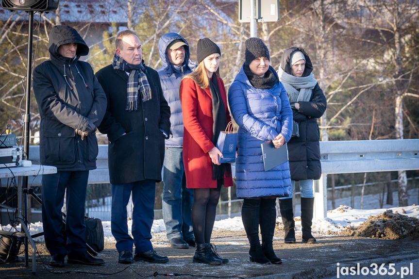Otwarcie mostu w Jaśle