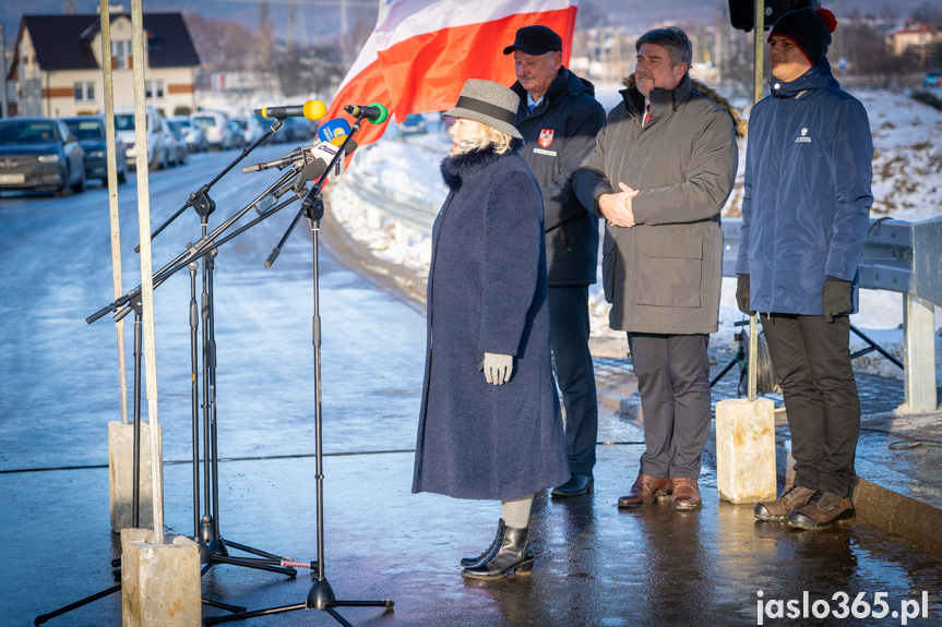 Otwarcie mostu w Jaśle